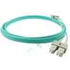 BlueOptics Cable patch de fibra óptica LC-SC multimodo OM3 dúplex, LC-UPC/SC-UPC, 3 m, beige (compatible con Corning 055702T512000003M)