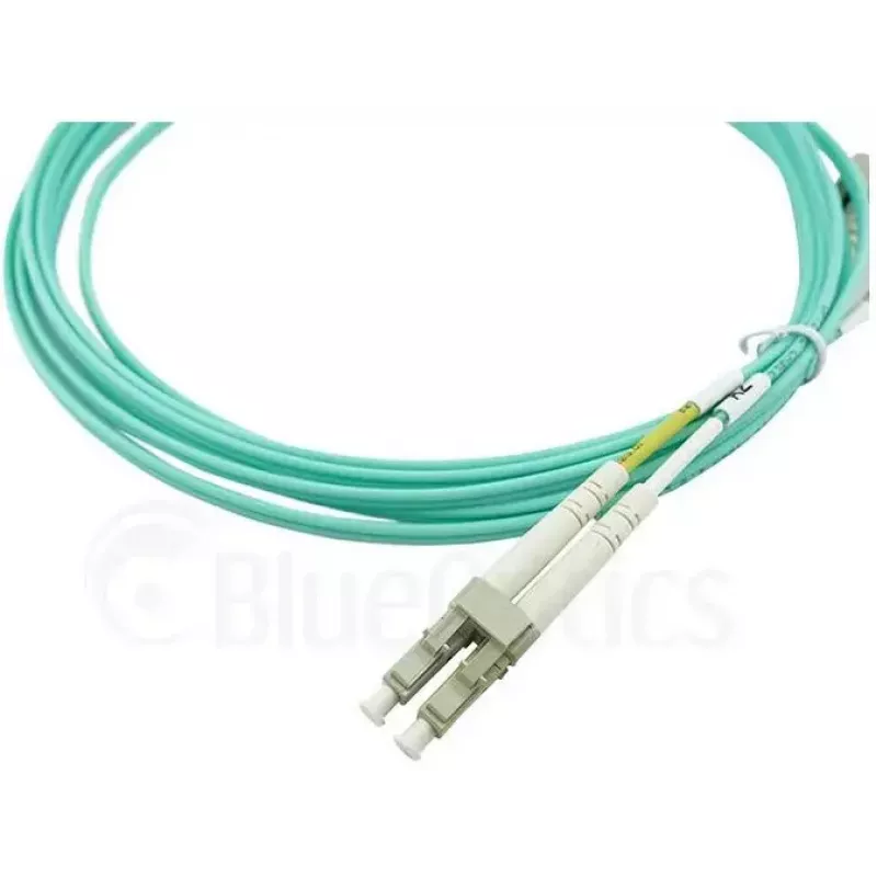 BlueOptics Cable patch de fibra óptica LC-SC multimodo OM3 dúplex, LC-UPC/SC-UPC, 3 m, beige (compatible con Corning 055702T512000003M)