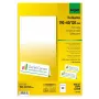 Sigel DP049 Tarjetas de mesa, 190 x 60 mm, 185 g/m², blanco brillante, 40 uds. (20 hojas x 2)