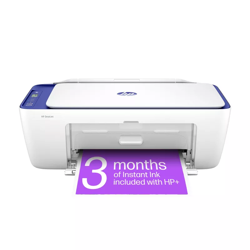 HP DeskJet 2821e Impresora multifunción inalámbrica en color, Instant Ink; copiadora, escáner