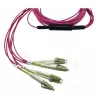 BlueOptics EMC CBL-MPO12-4LC-OM4-2M Cable de fibra óptica MPO 4x LC 2m