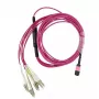 BlueOptics EMC CBL-MPO12-4LC-OM4-2M Cable de fibra óptica MPO 4x LC 2m