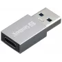 Sandberg Adaptador USB-A a USB-C, USB-A, USB-C, Aluminio