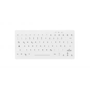 Contour Design Active Key Contour QuickClean Medical teclado IP65 mini inalámbrico blanco DE C4112