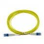 BlueOptics CAB-SMF-LC-LC-1-BO Cable patch de fibra óptica LC-LC monomodo dúplex, LC-UPC, 1 m, beige