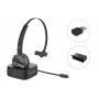 Conceptronic POLONA auriculares Bluetooth inalámbricos con base de carga y adaptador de audio Bluetooth USB-A