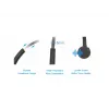 Conceptronic POLONA auriculares Bluetooth inalámbricos con base de carga y adaptador de audio Bluetooth USB-A