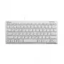 Teclado MediaRange MROS113 Office USB QWERTZ Alemán Blanco