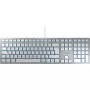 Teclado CHERRY KC 6000 schlank FOR MAC Oficina USB QWERTY US English Plata