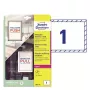 Avery Window Stickers etiqueta autoadhesiva para impresora A5 blanca 10 uds.