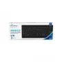 MediaRange MROS101-BE teclado Home USB AZERTY belga negro tamaño completo 107 teclas