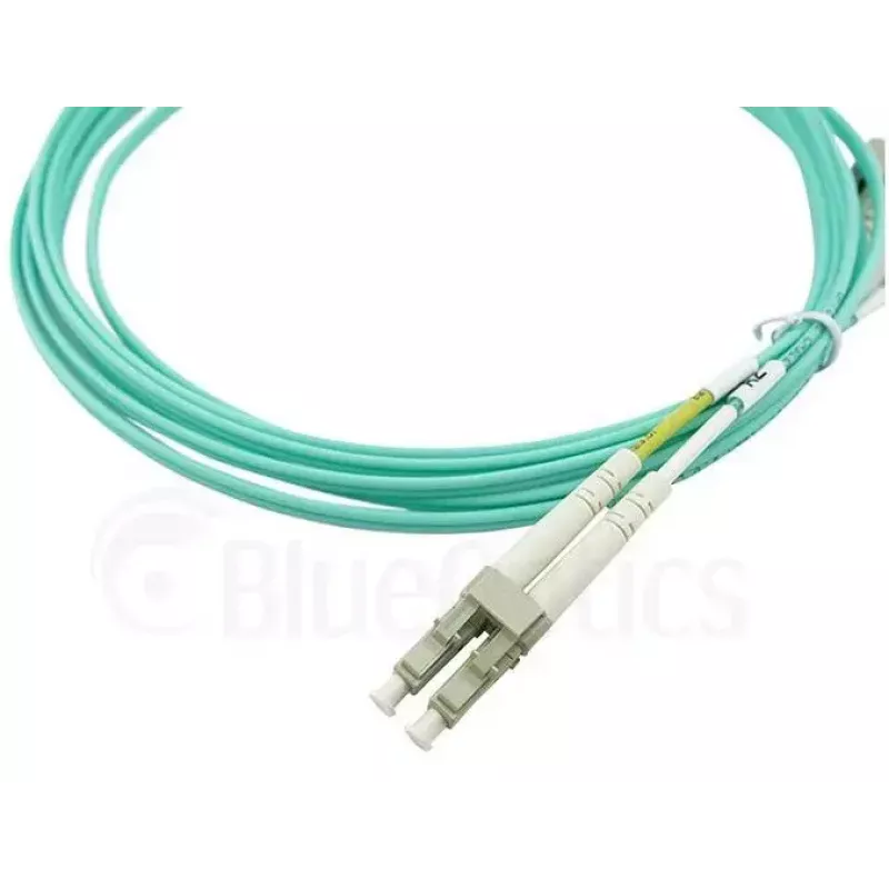 BlueOptics Cable patch de fibra óptica LC-SC multimodo OM3 dúplex, LC-UPC/SC-UPC, 5 m, beige (compatible con Corning 055702K512000005M)