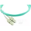 BlueOptics Cable patch de fibra óptica LC-SC multimodo OM3 dúplex, LC-UPC/SC-UPC, 5 m, beige (compatible con Corning 055702K512000005M)
