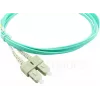 BlueOptics Cable patch de fibra óptica LC-SC multimodo OM3 dúplex, LC-UPC/SC-UPC, 5 m, beige (compatible con Corning 055702K512000005M)
