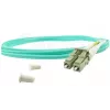 BlueOptics Cable patch de fibra óptica LC-SC multimodo OM3 dúplex, LC-UPC/SC-UPC, 5 m, beige (compatible con Corning 055702K512000005M)