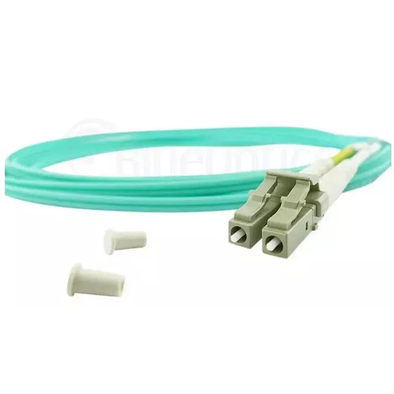 BlueOptics Cable patch de fibra óptica LC-SC multimodo OM3 dúplex, LC-UPC/SC-UPC, 5 m, beige (compatible con Corning 055702K512000005M)