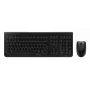 Conjunto inalámbrico de teclado de tamaño completo y ratón Cherry CHERRY DW 3000 — 108 teclas QWERTY, RF inalámbrico, negro