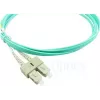 BlueOptics Cable patch de fibra óptica LC-SC multimodo OM3 dúplex, LC-UPC/SC-UPC, 10 m, beige (compatible con Corning 055702K512000010M)