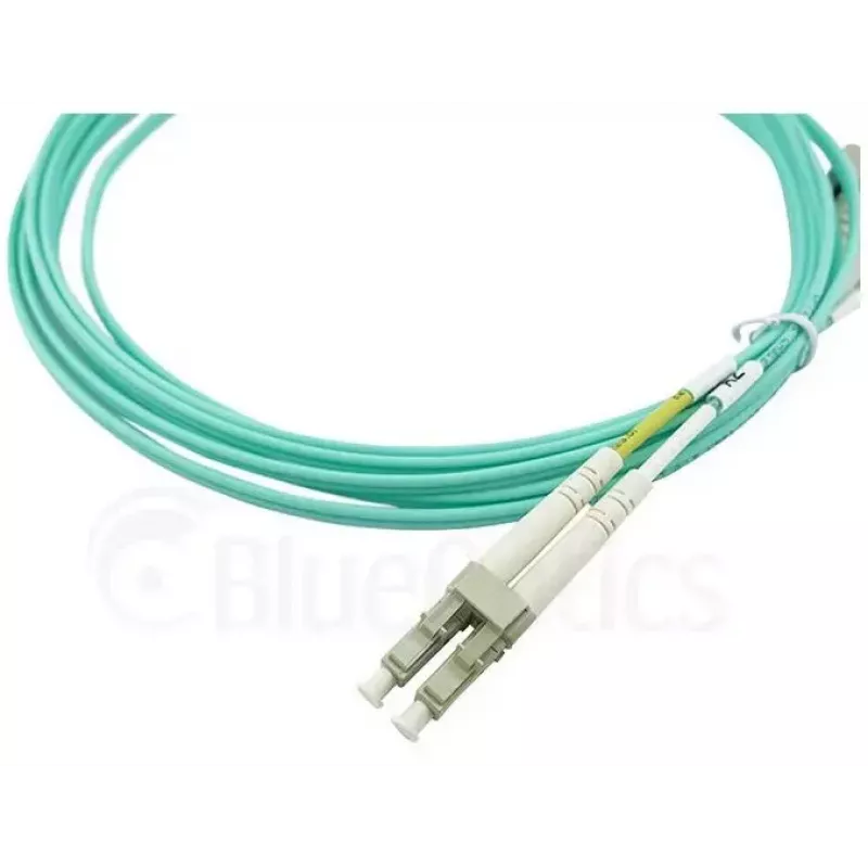 BlueOptics Cable patch de fibra óptica LC-SC multimodo OM3 dúplex, LC-UPC/SC-UPC, 10 m, beige (compatible con Corning 055702K512000010M)