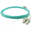 BlueOptics Cable patch de fibra óptica LC-SC multimodo OM3 dúplex, LC-UPC/SC-UPC, 10 m, beige (compatible con Corning 055702K512000010M)