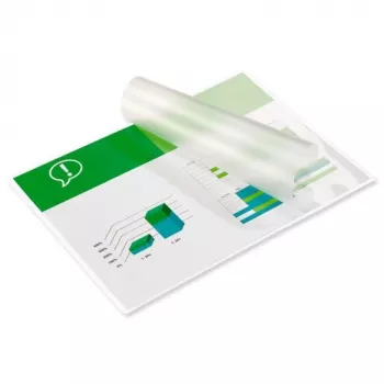 GBC Funda de laminar A4 80 micras, brillante, transparente, A4, 0,08 mm, 100 unidades