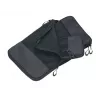 TROIKA Black Packing Cubes Set de bolsas de compresión, BBL56/BK