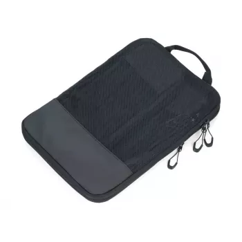 TROIKA Black Packing Cubes Set de bolsas de compresión, BBL56/BK