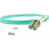 BlueOptics 050502K512000010M Cable patch de fibra óptica LC-LC multimodo OM3 dúplex, LC-UPC, 10 m, beige