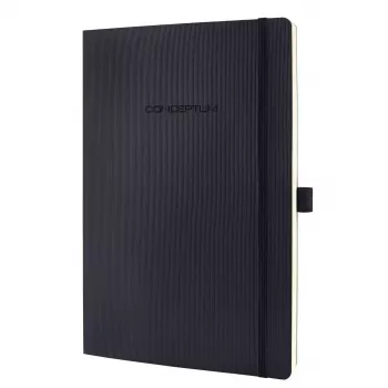 Cuaderno Sigel Conceptum A4 194 hojas negro