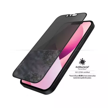 PanzerGlass Protector de pantalla de privacidad Apple iPhone 13 Mini Edge-to-Edge resistente a arañazos y golpes