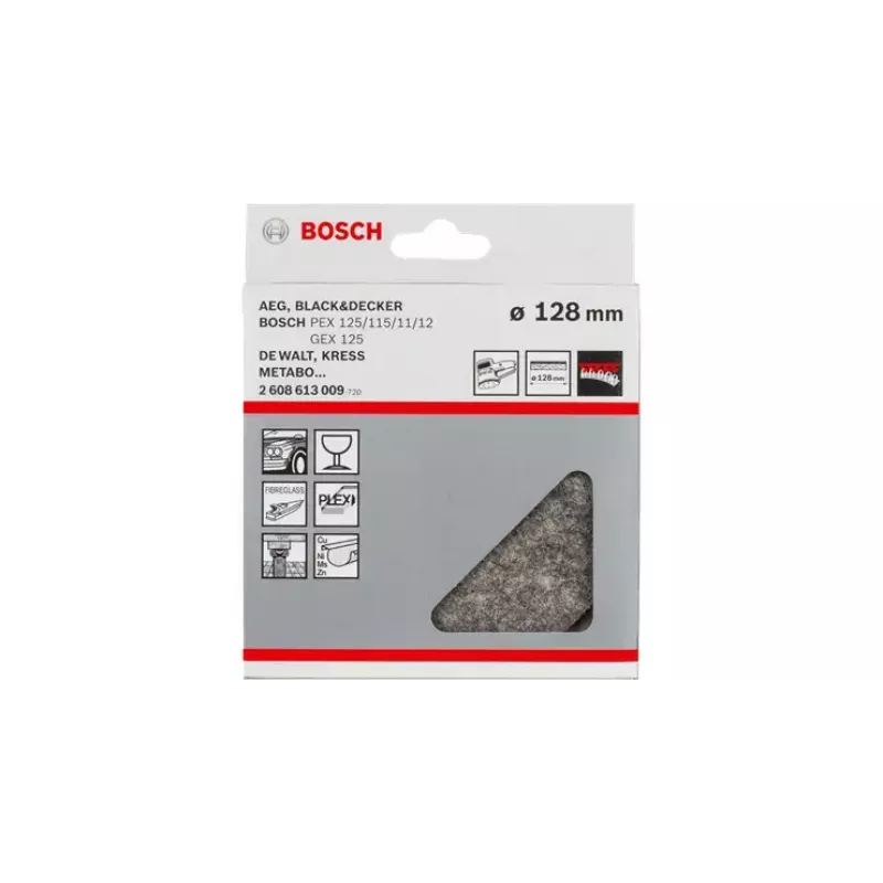 Fieltros de pulir Bosch 2608613009