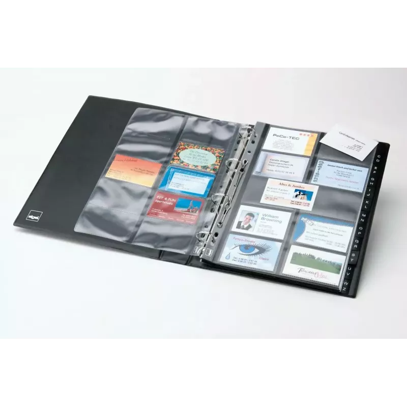 Funda para tarjetas de visita Sigel VZ351 10 bolsillos