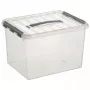 Caja de almacenamiento Sunware 78800609 rectangular plástico transparente