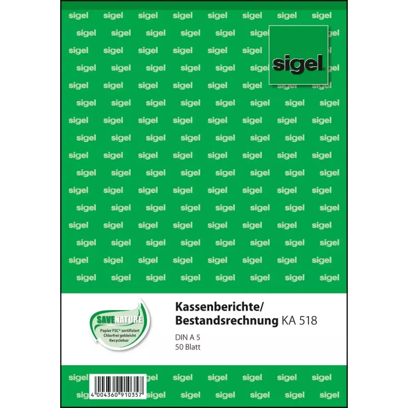 Formulario comercial Sigel KA518