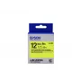 Cartucho de etiquetas Epson fluorescente LK-4YBF negro/amarillo 12mm (9m)