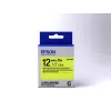 Cartucho de etiquetas Epson fluorescente LK-4YBF negro/amarillo 12mm (9m)