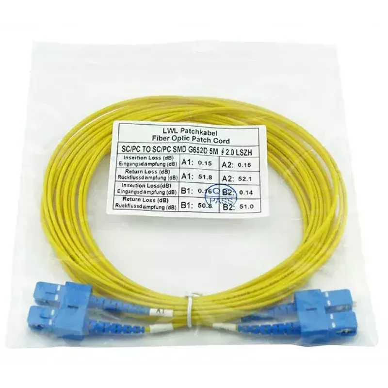 Cable de fibra óptica InfiniBand BlueOptics SFP3232BU15MK 15 m SC