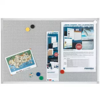 Pizarra magnética Franken PM3602 900 x 600 mm gris claro