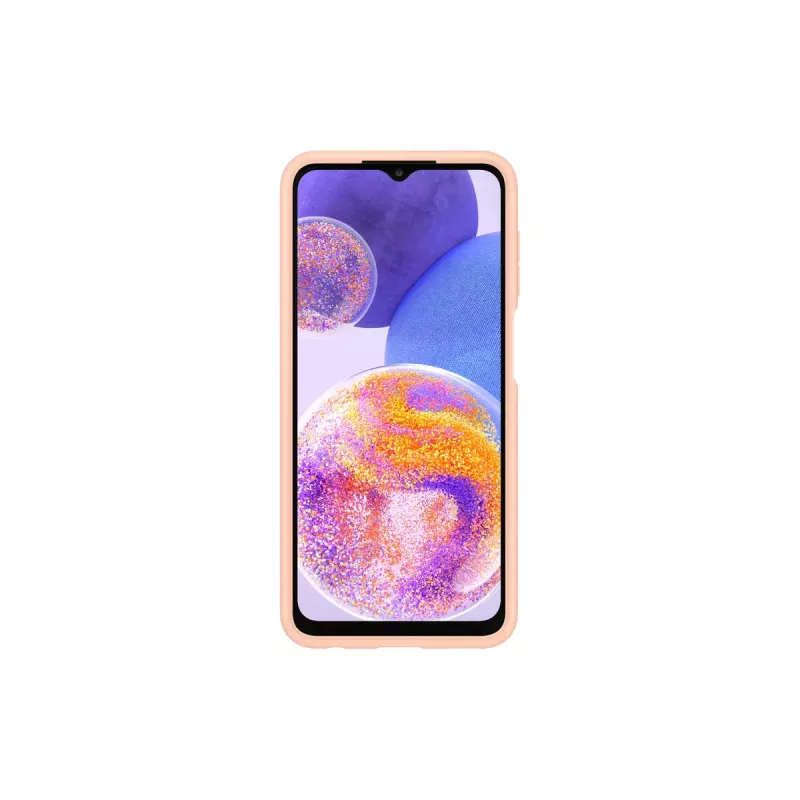 Funda con ranura para tarjeta para Samsung Galaxy A23 Awesome Peach