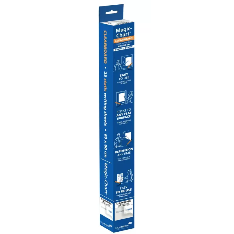 Lámina Clearboard Legamaster Magic-Chart 60x80cm