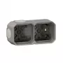 Caja de distribución eléctrica Legrand 069672L, carcasa de montaje de una pieza para el cableado