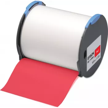 Epson RC-T1RNA Cinta roja 100 mm x 15 m para impresora de etiquetas, rojo, pack de 1