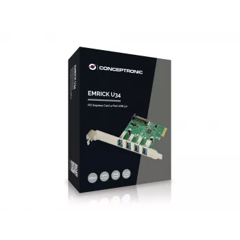 Tarjeta/adaptador de interfaz Conceptronic EMRICK02G interno USB 3.2 Gen 1 (3.1 Gen 1)