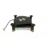 Dynatron K2 Disipador de CPU 7,5 cm Negro 1000-4000 rpm
