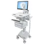 Carro multimedia Ergotron StyleView Aluminio Gris Blanco