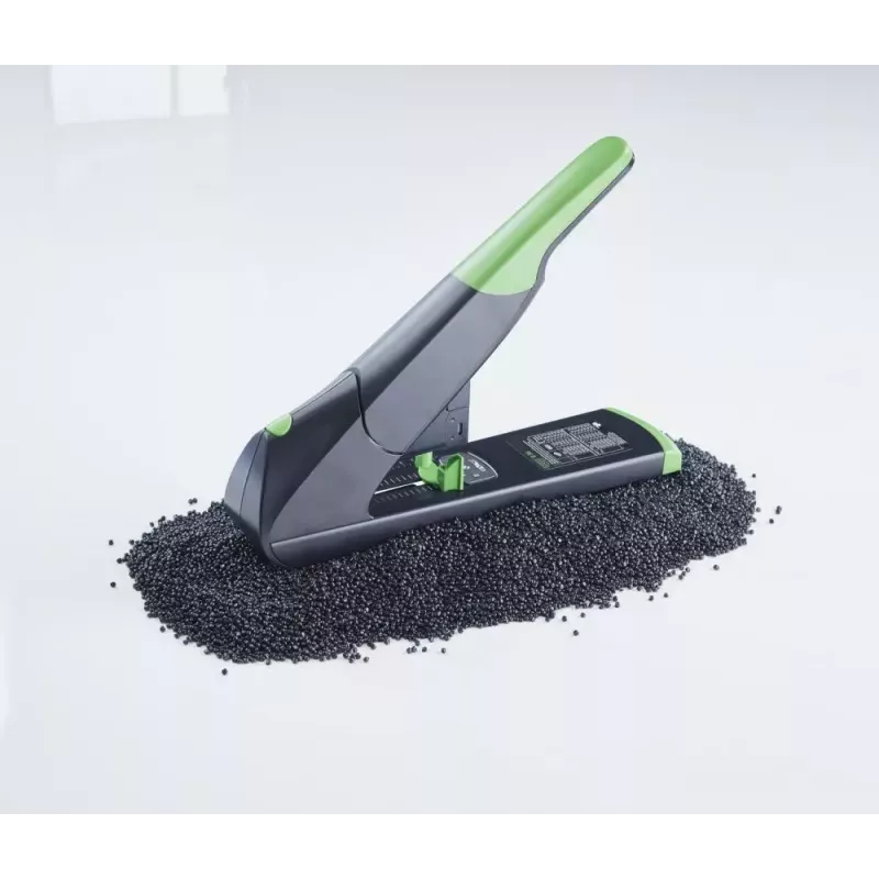 Grapadora Novus B 56 re+new negra verde capacidad 200 hojas