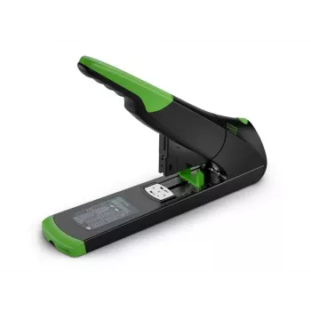 Grapadora Novus B 56 re+new negra verde capacidad 200 hojas