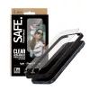 Protector de pantalla PanzerGlass SAFE. para iPhone 17 Pro Max – lámina PET ultra gran angular con marco negro, EasyAligner, resistente a arañazos y golpes