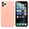 Funda de silicona Apple iPhone 11 Pro Max Grapefruit