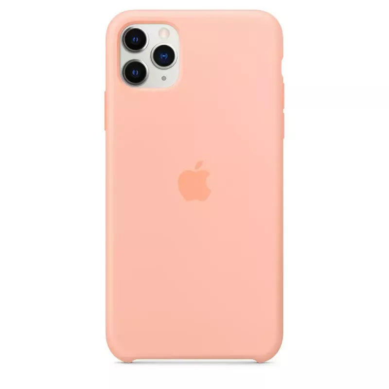 Funda de silicona Apple iPhone 11 Pro Max Grapefruit